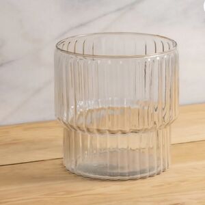 Elegant Clear Glass Vase